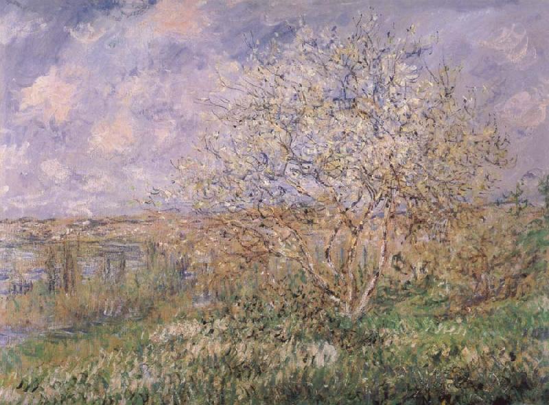Claude Monet Springtime in Vetheuil France oil painting art